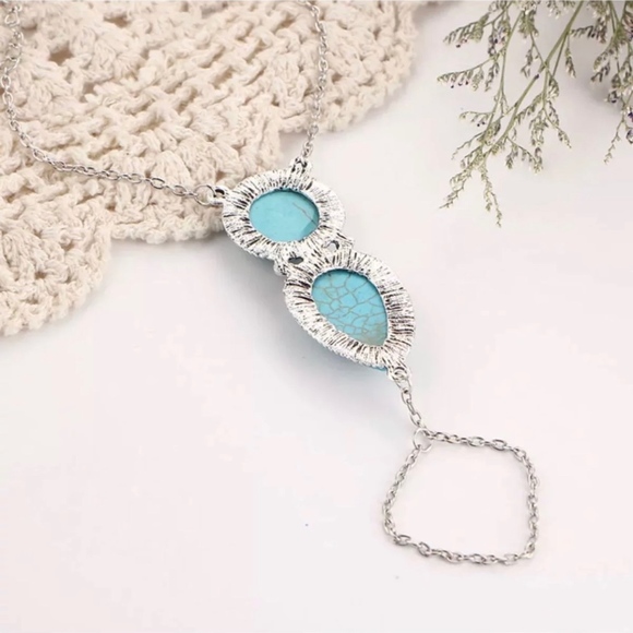 Boho Style Hand Harness Bracelet - Picture 3 of 5